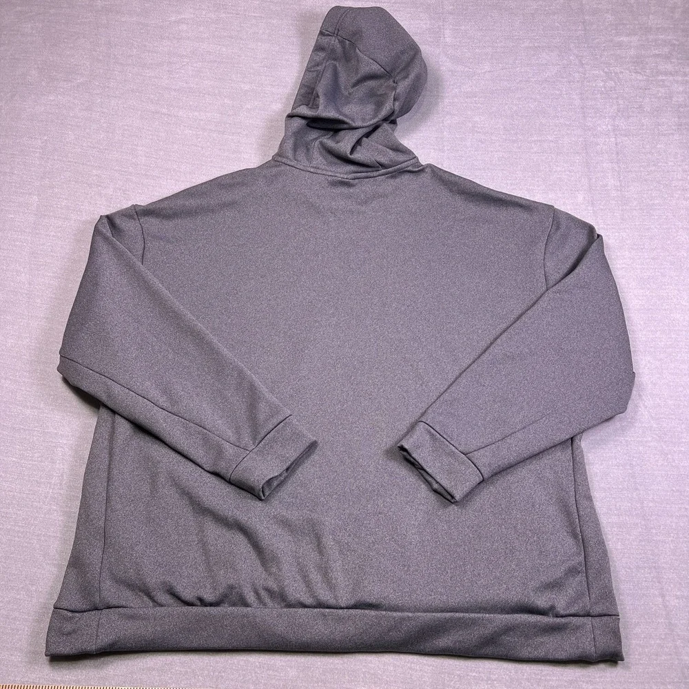Nike Mens Dark Gray Long Sleeve Training Pullover Hooded Sweatshirt Size‎ XL